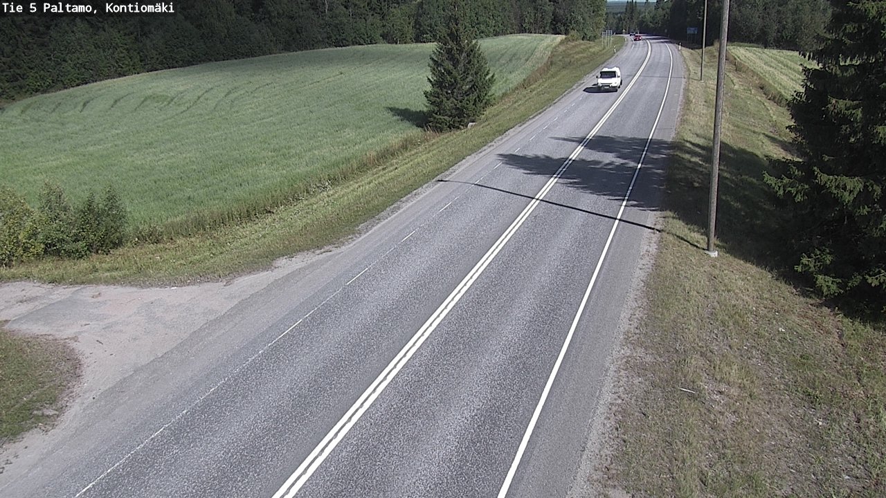 Kelikamerat Kuva Tie 5 Paltamo, Kontiomäki, Paltamo, Kainuu