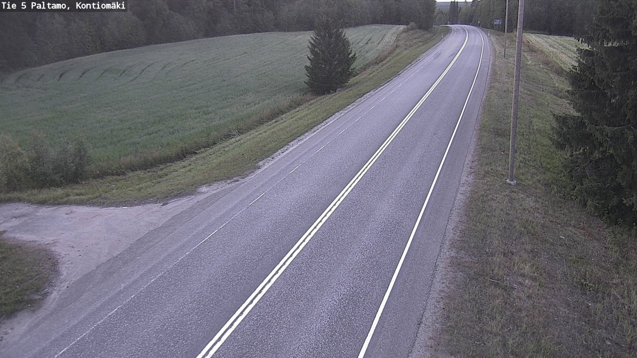 Kelikamerat Kuva Tie 5 Paltamo, Kontiomäki, Paltamo, Kainuu
