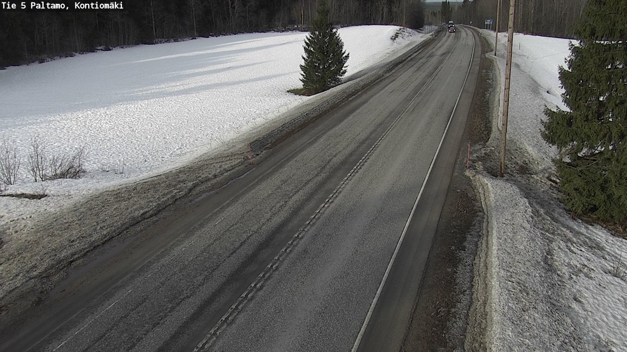 Kelikamerat Kuva Tie 5 Paltamo, Kontiomäki, Paltamo, Kainuu
