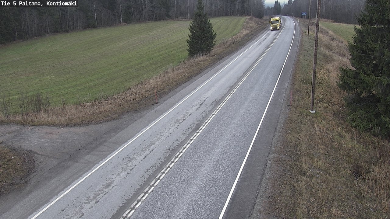 Kelikamerat Kuva Tie 5 Paltamo, Kontiomäki, Paltamo, Kainuu