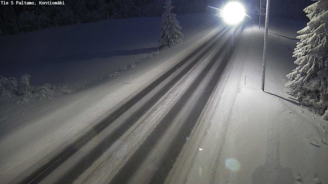 Kelikamerat Kuva Tie 5 Paltamo, Kontiomäki, Paltamo, Kainuu