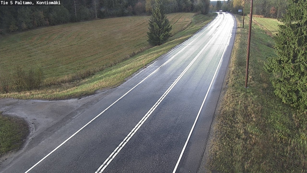 Kelikamerat Kuva Tie 5 Paltamo, Kontiomäki, Paltamo, Kainuu