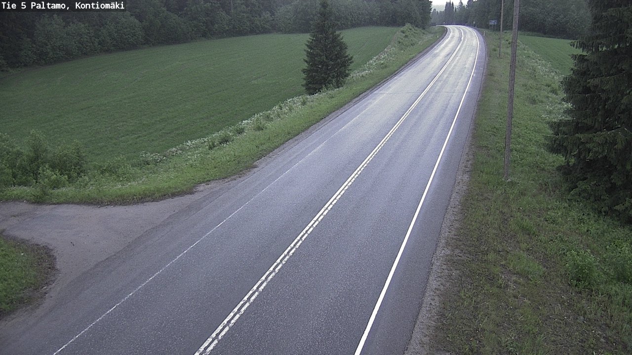 Kelikamerat Kuva Tie 5 Paltamo, Kontiomäki, Paltamo, Kainuu