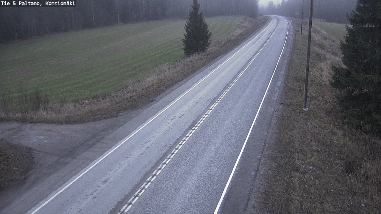 Kelikamerat Kuva Tie 5 Paltamo, Kontiomäki, Paltamo, Kainuu