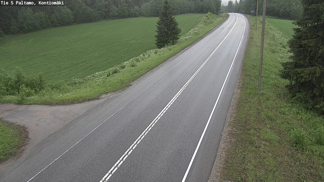 Kelikamerat Kuva Tie 5 Paltamo, Kontiomäki, Paltamo, Kainuu