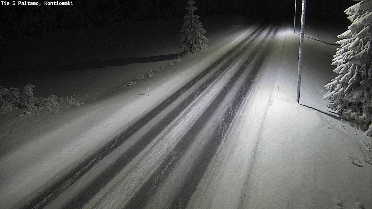 Kelikamerat Kuva Tie 5 Paltamo, Kontiomäki, Paltamo, Kainuu
