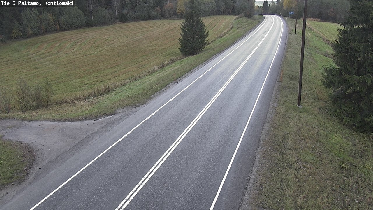 Kelikamerat Kuva Tie 5 Paltamo, Kontiomäki, Paltamo, Kainuu