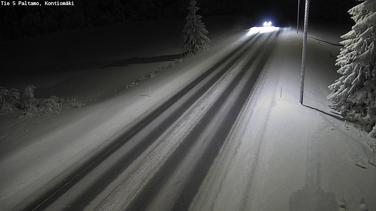 Kelikamerat Kuva Tie 5 Paltamo, Kontiomäki, Paltamo, Kainuu