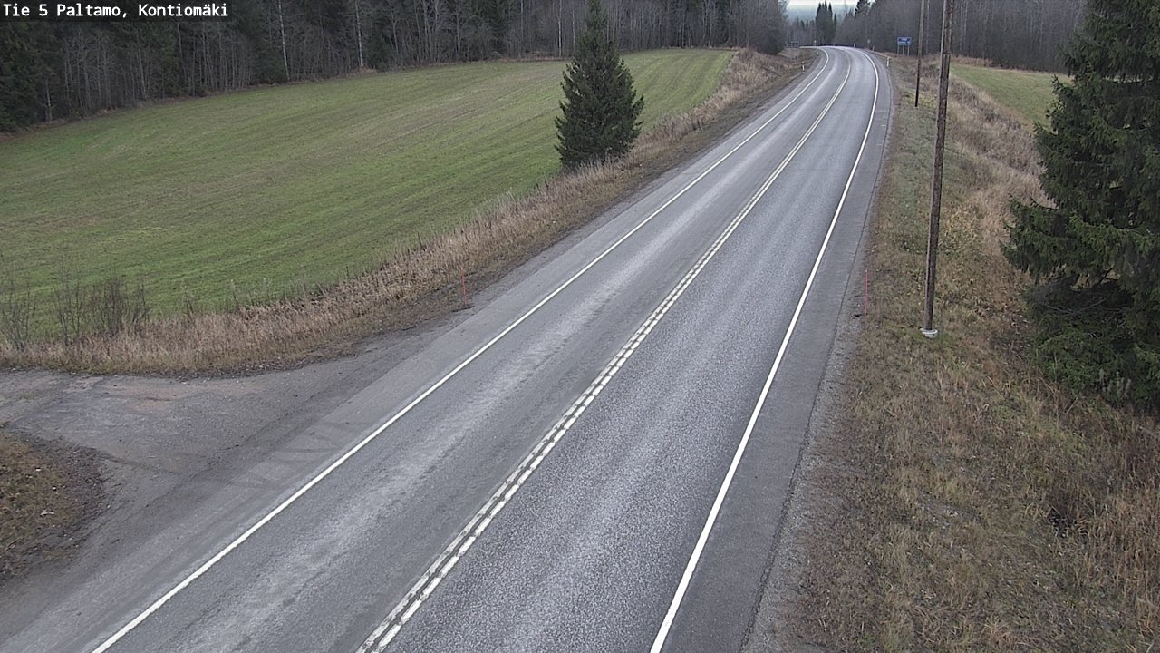 Kelikamerat Kuva Tie 5 Paltamo, Kontiomäki, Paltamo, Kainuu