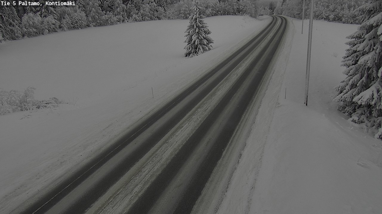 Kelikamerat Kuva Tie 5 Paltamo, Kontiomäki, Paltamo, Kainuu