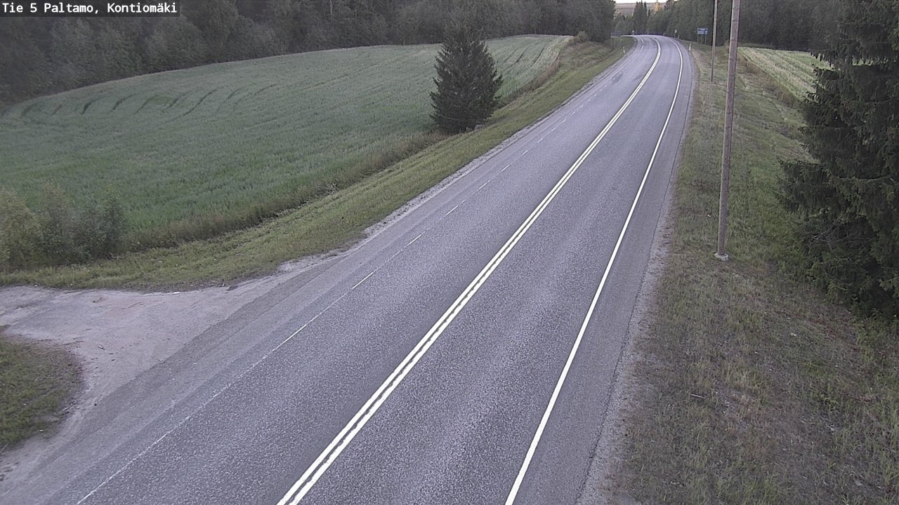 Kelikamerat Kuva Tie 5 Paltamo, Kontiomäki, Paltamo, Kainuu