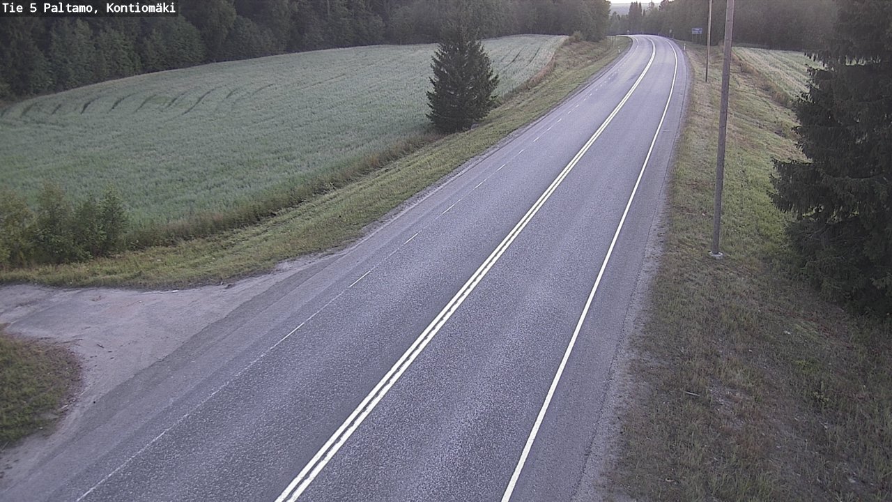 Kelikamerat Kuva Tie 5 Paltamo, Kontiomäki, Paltamo, Kainuu