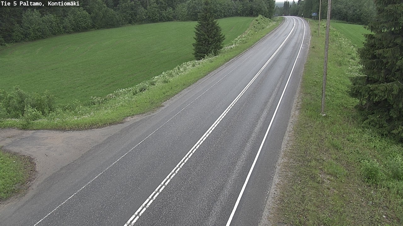 Kelikamerat Kuva Tie 5 Paltamo, Kontiomäki, Paltamo, Kainuu