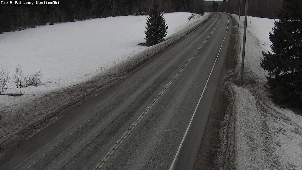 Kelikamerat Kuva Tie 5 Paltamo, Kontiomäki, Paltamo, Kainuu