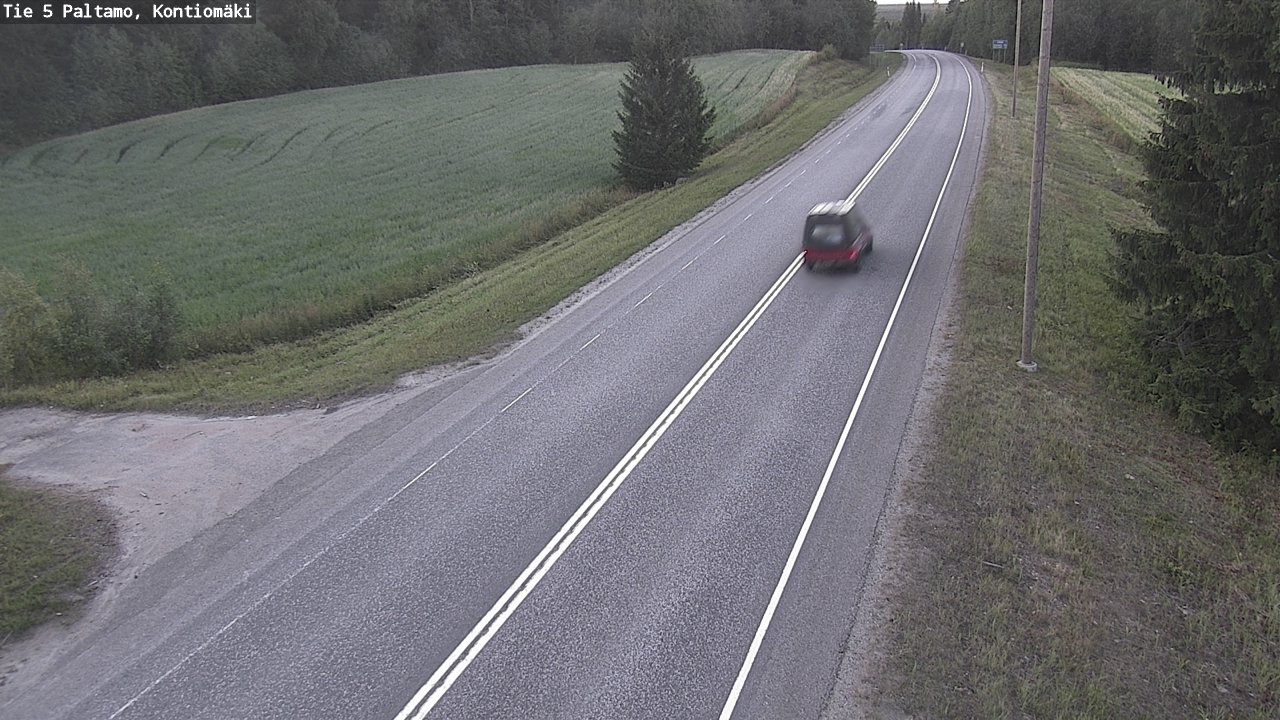 Kelikamerat Kuva Tie 5 Paltamo, Kontiomäki, Paltamo, Kainuu