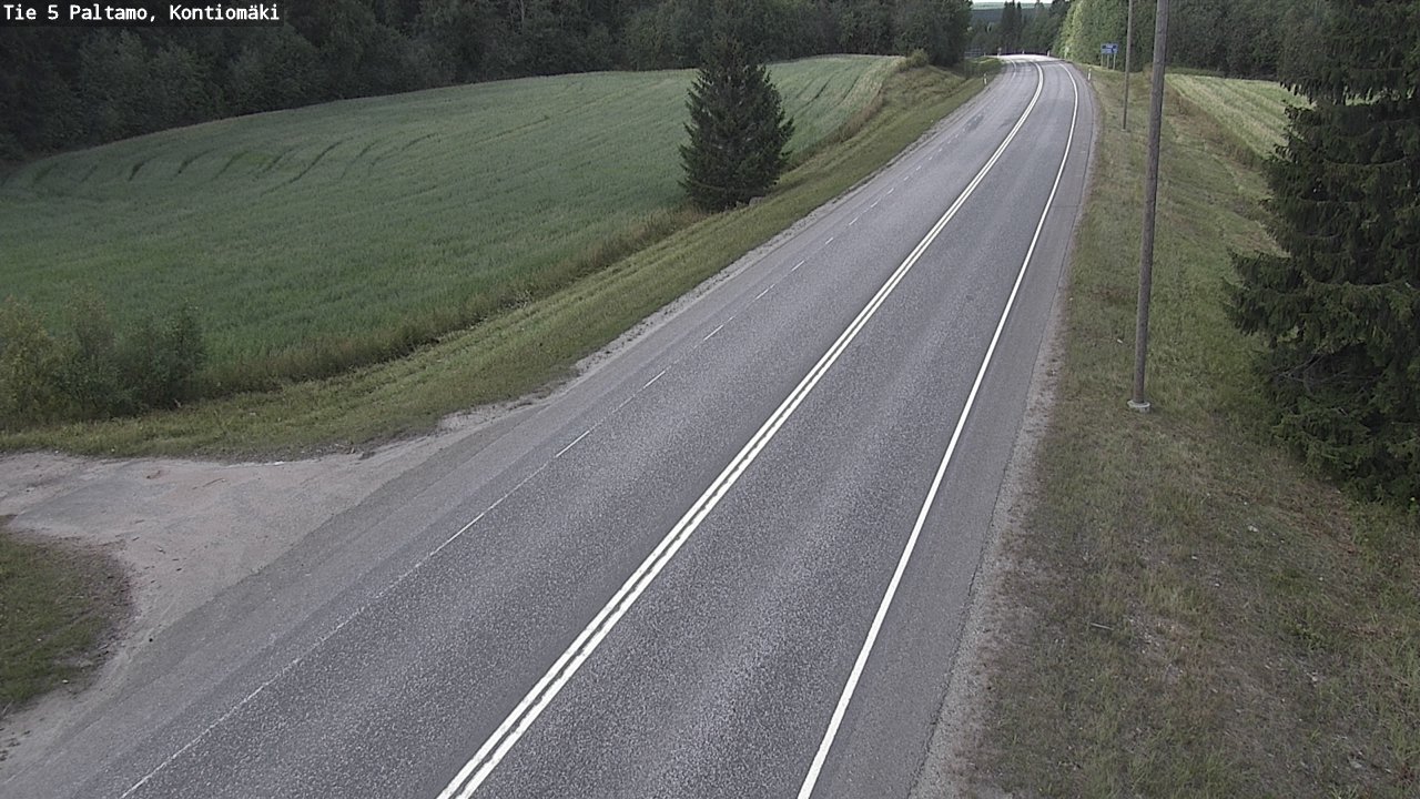 Kelikamerat Kuva Tie 5 Paltamo, Kontiomäki, Paltamo, Kainuu