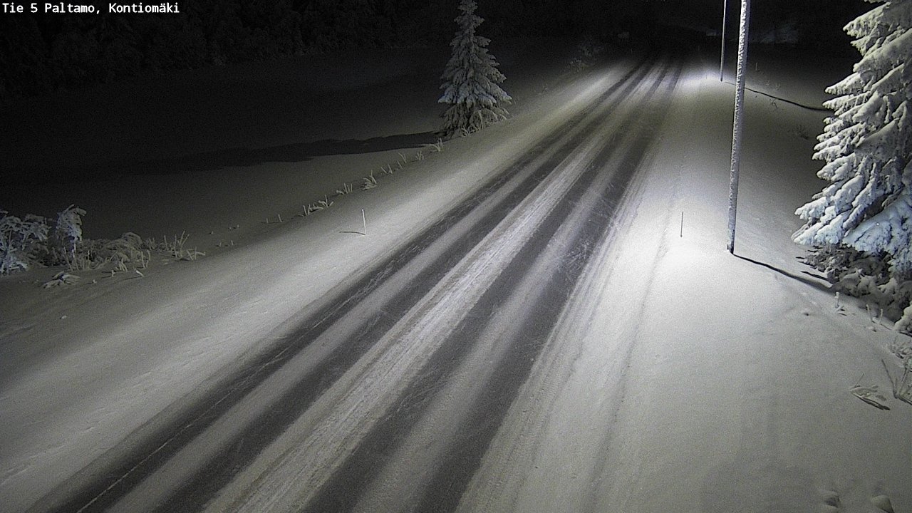 Kelikamerat Kuva Tie 5 Paltamo, Kontiomäki, Paltamo, Kainuu