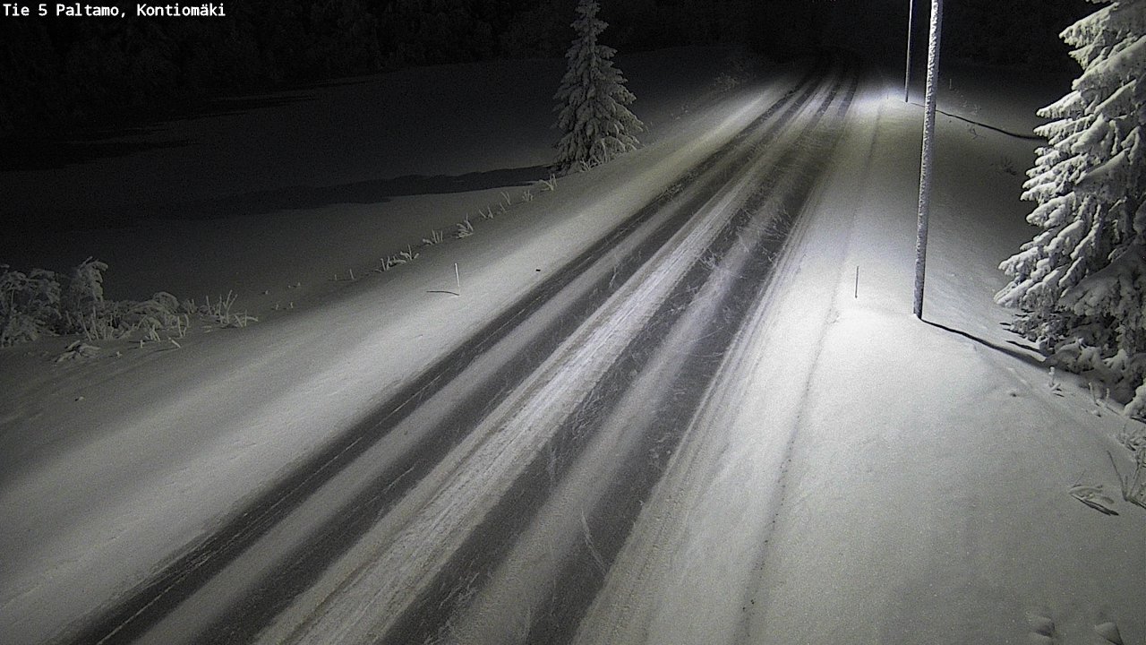 Kelikamerat Kuva Tie 5 Paltamo, Kontiomäki, Paltamo, Kainuu