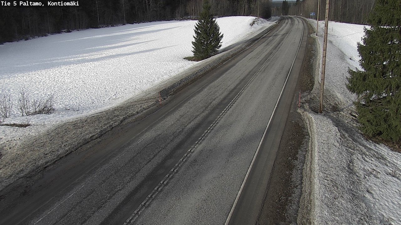 Kelikamerat Kuva Tie 5 Paltamo, Kontiomäki, Paltamo, Kainuu