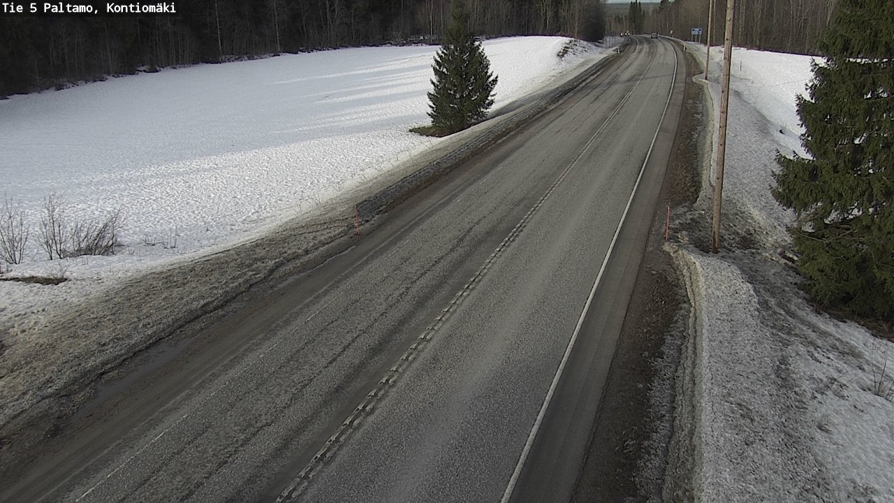 Kelikamerat Kuva Tie 5 Paltamo, Kontiomäki, Paltamo, Kainuu