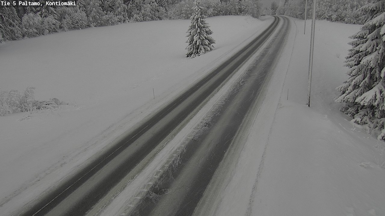 Kelikamerat Kuva Tie 5 Paltamo, Kontiomäki, Paltamo, Kainuu