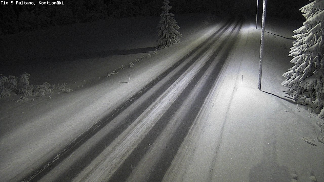 Kelikamerat Kuva Tie 5 Paltamo, Kontiomäki, Paltamo, Kainuu