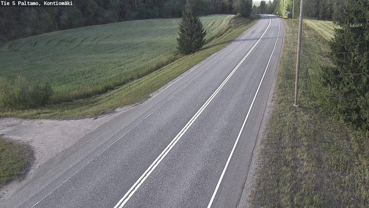 Kelikamerat Kuva Tie 5 Paltamo, Kontiomäki, Paltamo, Kainuu