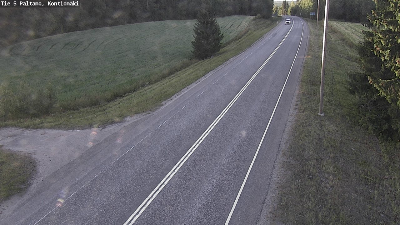 Kelikamerat Kuva Tie 5 Paltamo, Kontiomäki, Paltamo, Kainuu
