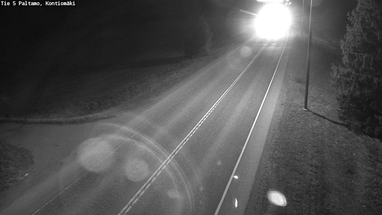 Weather Camera Image Road 5 Paltamo, Kontiomäki, Paltamo, Kainuu