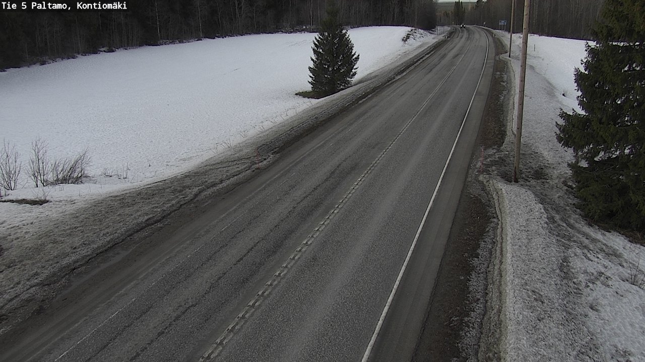 Kelikamerat Kuva Tie 5 Paltamo, Kontiomäki, Paltamo, Kainuu