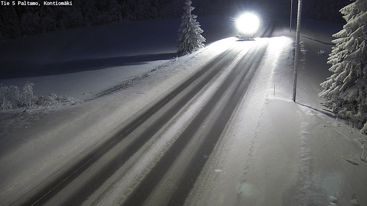 Kelikamerat Kuva Tie 5 Paltamo, Kontiomäki, Paltamo, Kainuu