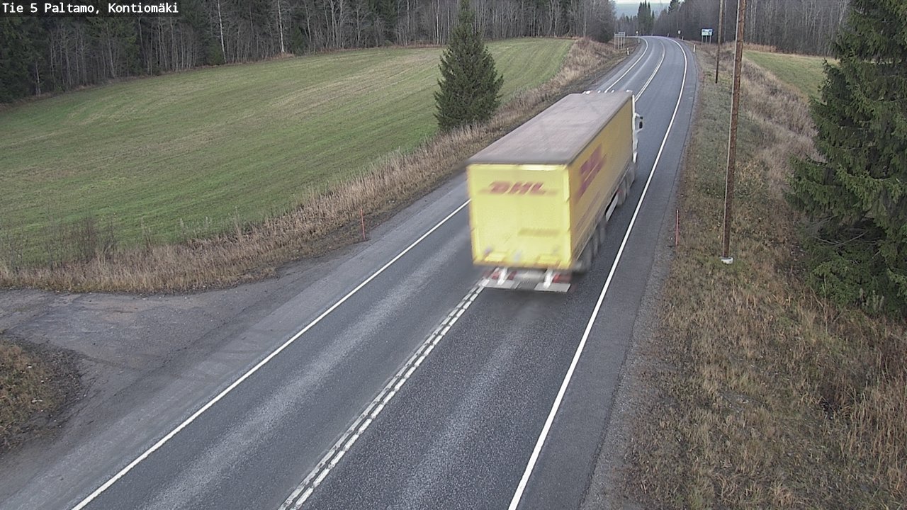 Kelikamerat Kuva Tie 5 Paltamo, Kontiomäki, Paltamo, Kainuu