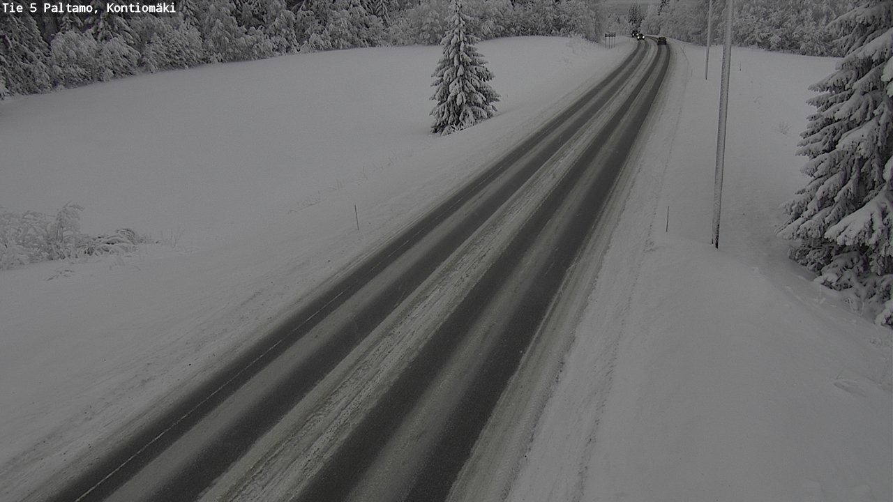 Kelikamerat Kuva Tie 5 Paltamo, Kontiomäki, Paltamo, Kainuu