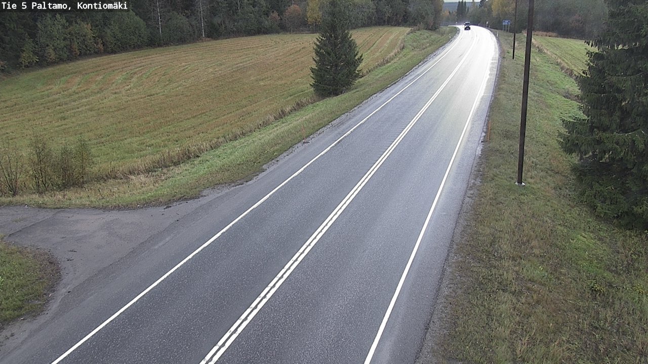 Kelikamerat Kuva Tie 5 Paltamo, Kontiomäki, Paltamo, Kainuu