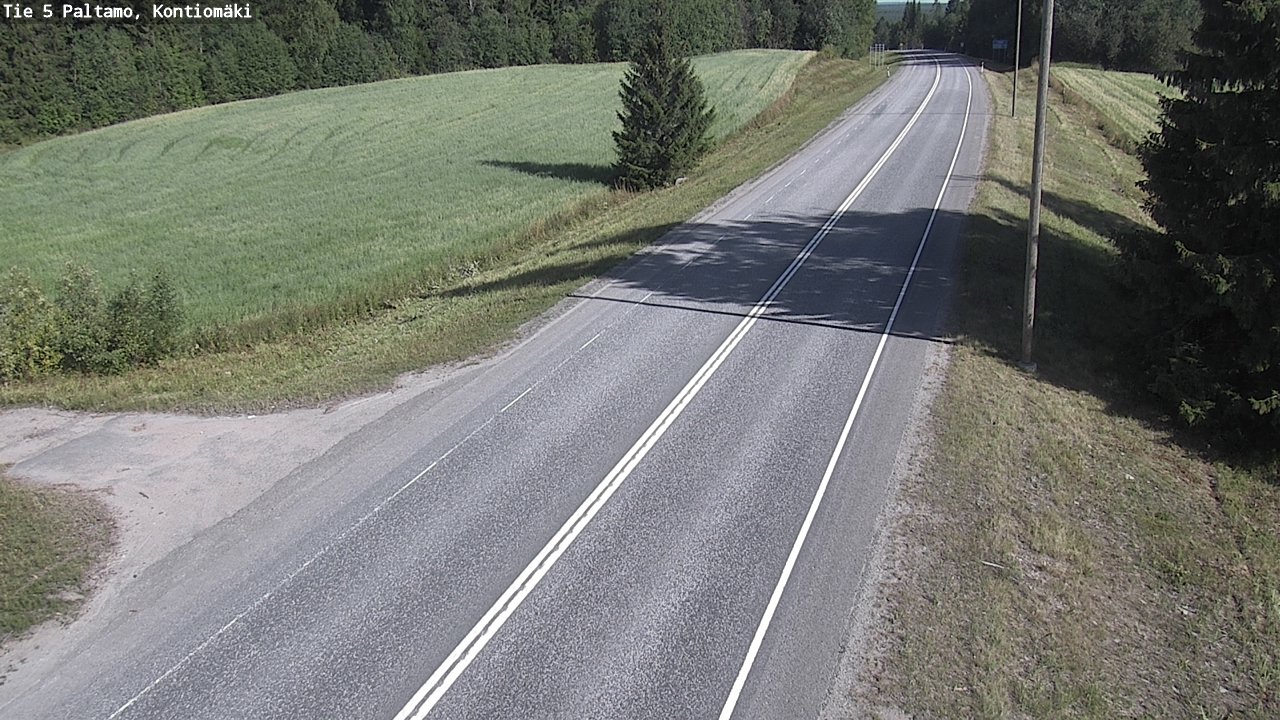 Kelikamerat Kuva Tie 5 Paltamo, Kontiomäki, Paltamo, Kainuu