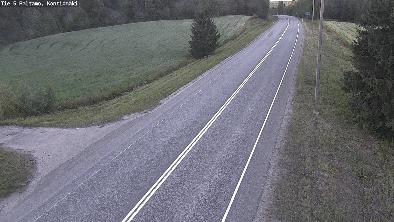 Kelikamerat Kuva Tie 5 Paltamo, Kontiomäki, Paltamo, Kainuu