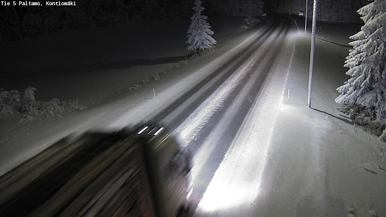 Kelikamerat Kuva Tie 5 Paltamo, Kontiomäki, Paltamo, Kainuu