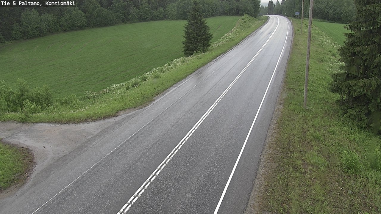 Kelikamerat Kuva Tie 5 Paltamo, Kontiomäki, Paltamo, Kainuu