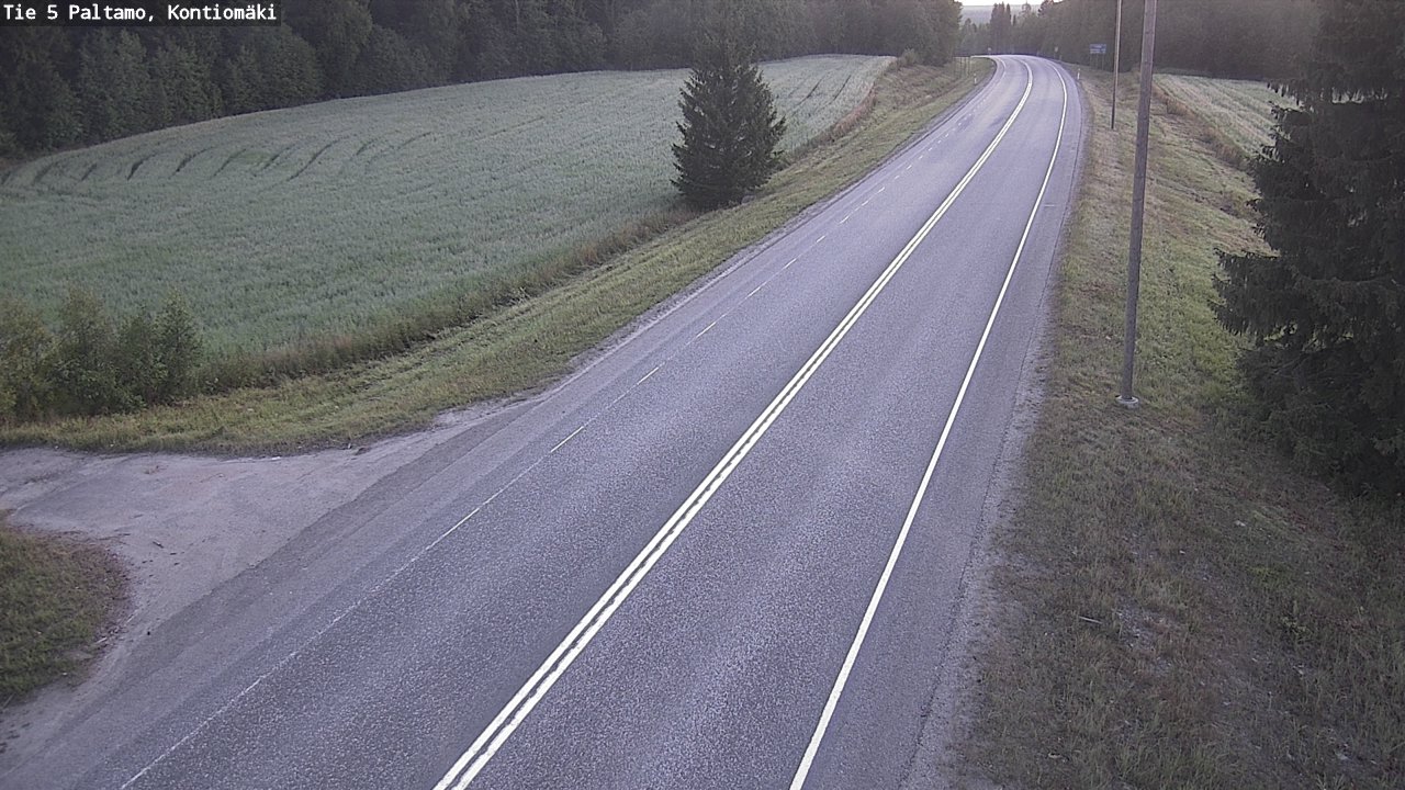 Kelikamerat Kuva Tie 5 Paltamo, Kontiomäki, Paltamo, Kainuu