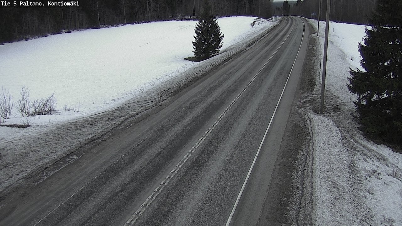Kelikamerat Kuva Tie 5 Paltamo, Kontiomäki, Paltamo, Kainuu