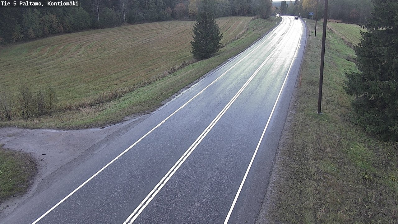 Kelikamerat Kuva Tie 5 Paltamo, Kontiomäki, Paltamo, Kainuu