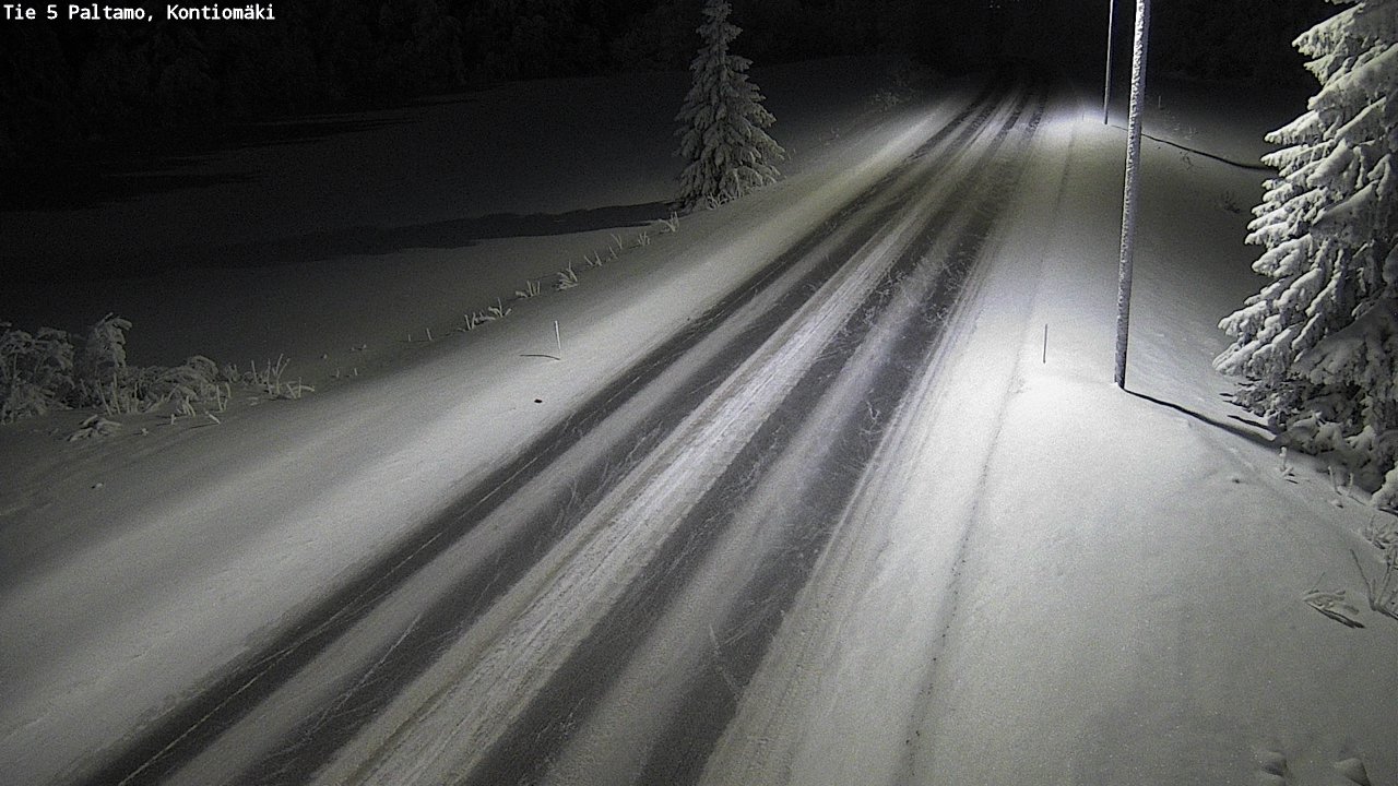 Kelikamerat Kuva Tie 5 Paltamo, Kontiomäki, Paltamo, Kainuu