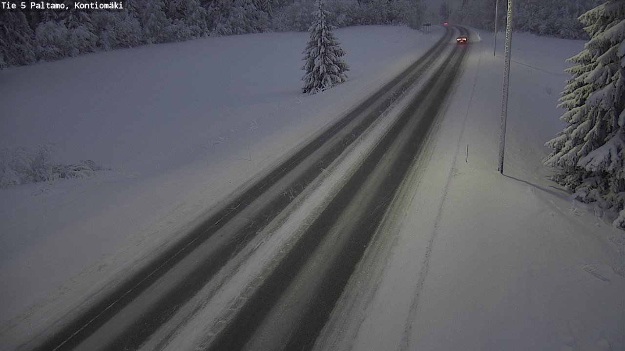 Kelikamerat Kuva Tie 5 Paltamo, Kontiomäki, Paltamo, Kainuu