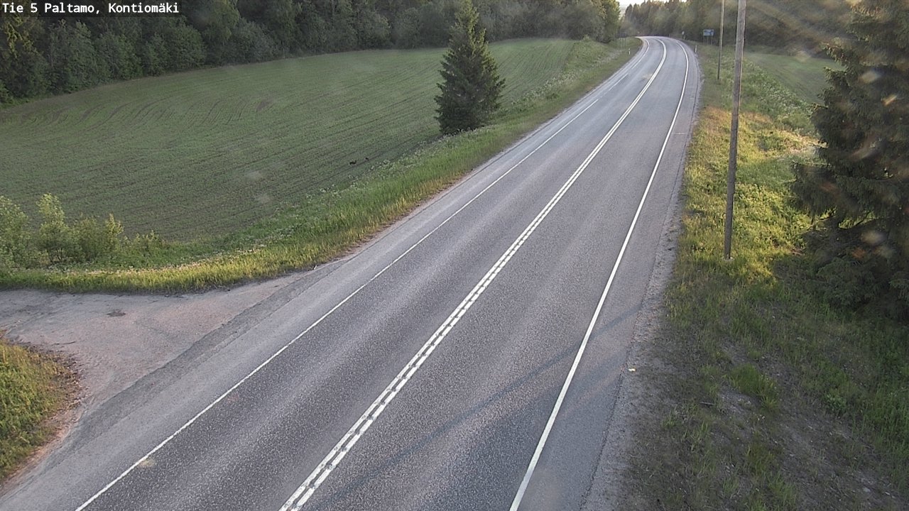 Kelikamerat Kuva Tie 5 Paltamo, Kontiomäki, Paltamo, Kainuu