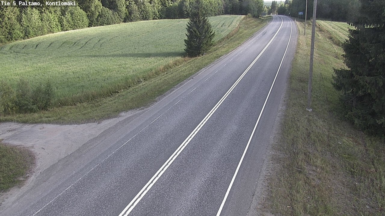 Kelikamerat Kuva Tie 5 Paltamo, Kontiomäki, Paltamo, Kainuu