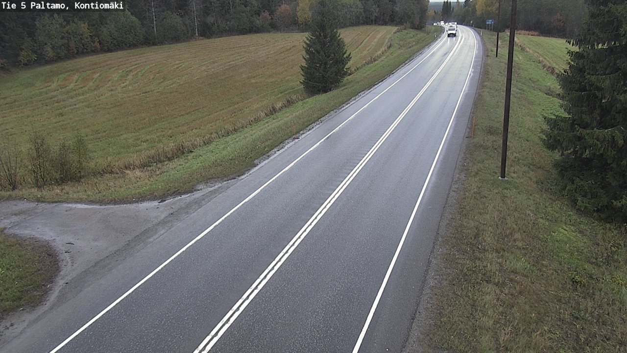 Kelikamerat Kuva Tie 5 Paltamo, Kontiomäki, Paltamo, Kainuu