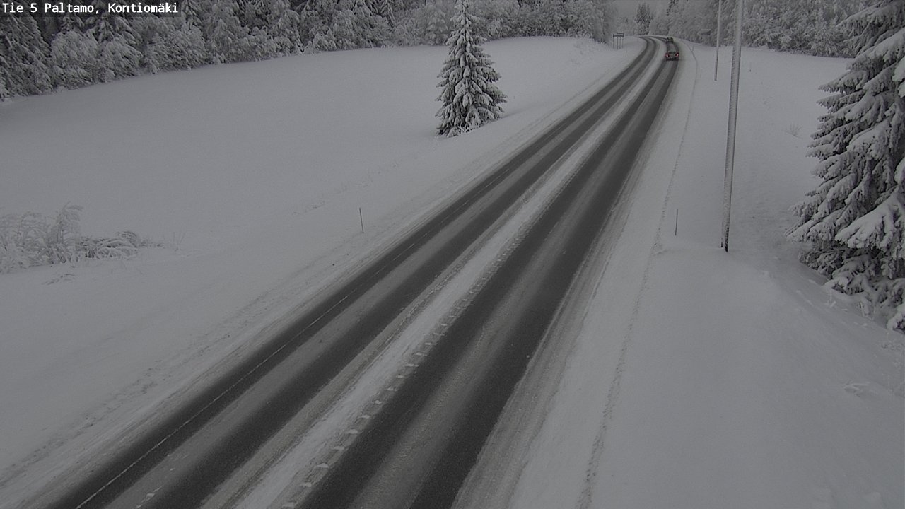 Kelikamerat Kuva Tie 5 Paltamo, Kontiomäki, Paltamo, Kainuu