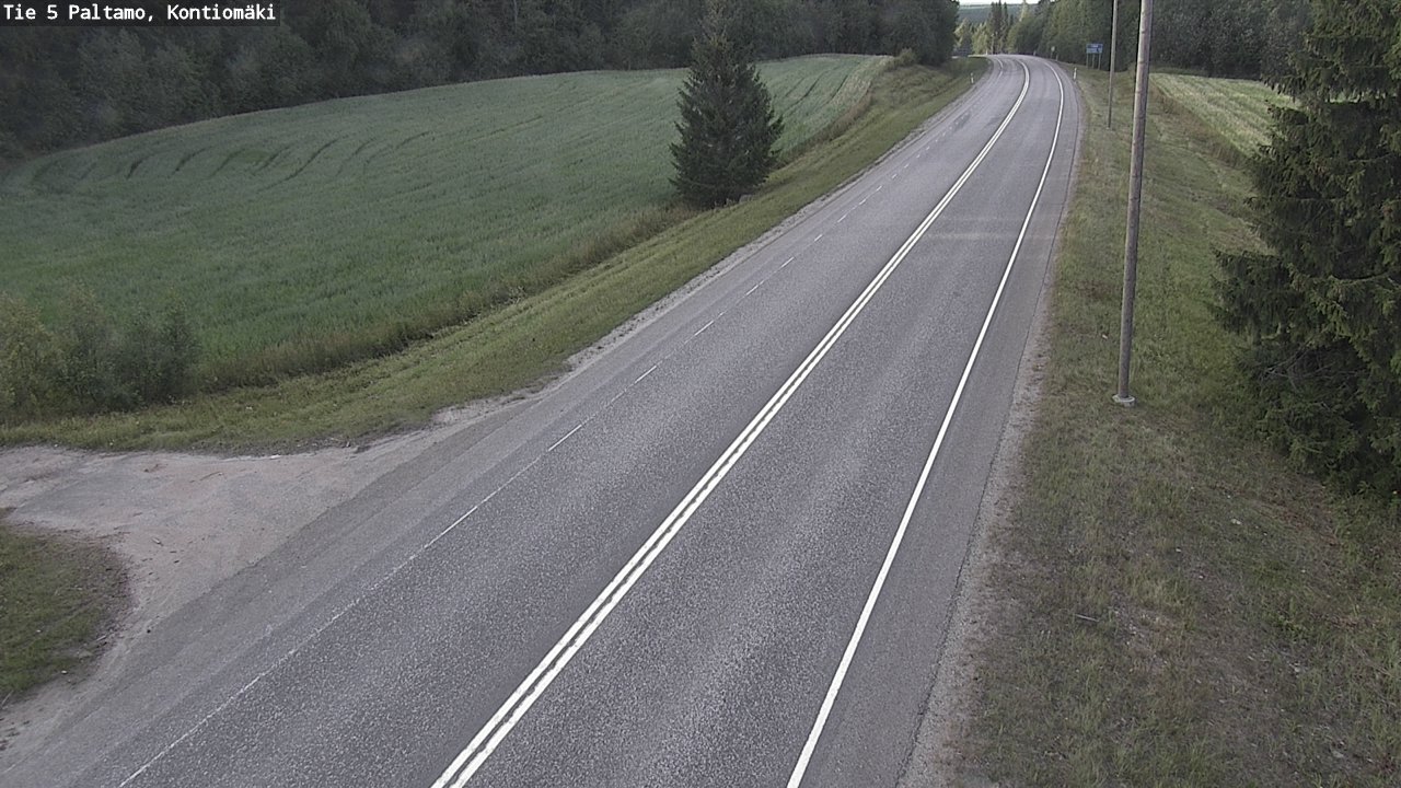 Kelikamerat Kuva Tie 5 Paltamo, Kontiomäki, Paltamo, Kainuu