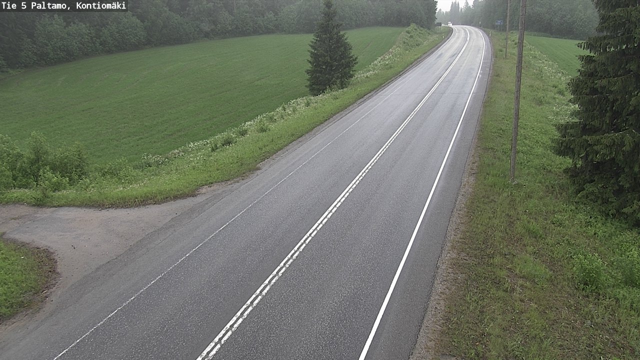 Kelikamerat Kuva Tie 5 Paltamo, Kontiomäki, Paltamo, Kainuu