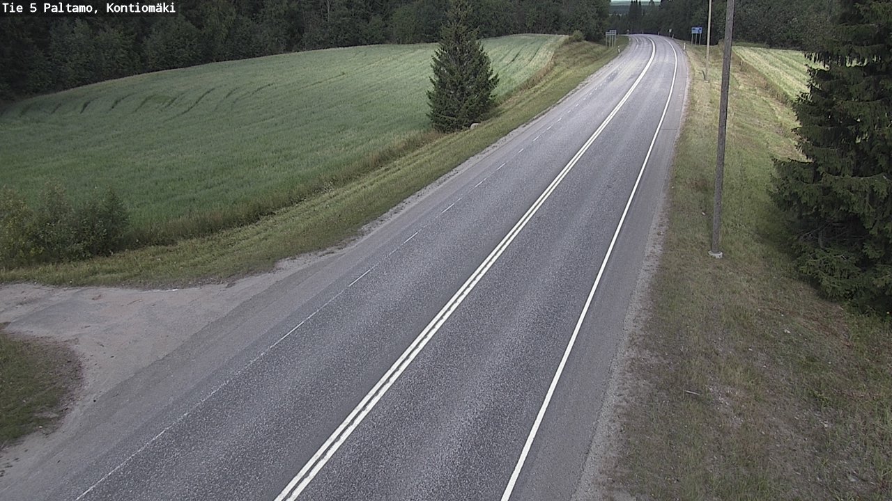 Kelikamerat Kuva Tie 5 Paltamo, Kontiomäki, Paltamo, Kainuu